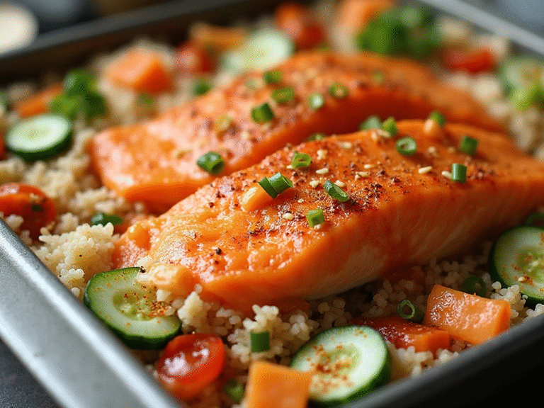 Easy Spicy Salmon Sushi Bake Recipe – Dinner Ideas