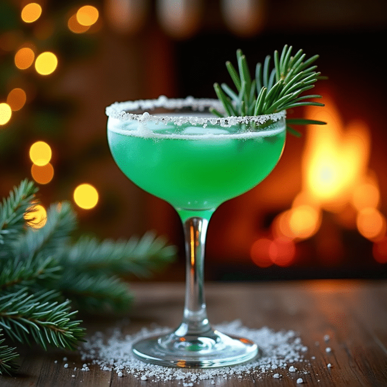 Holiday Cheer: Mistletoe Margarita Recipe