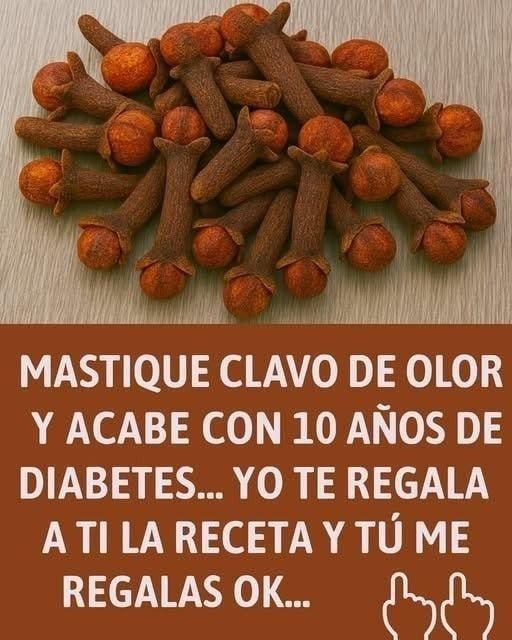 Mastica clavo de olor: así me dijo mi doctor, y se lo voy a agradecer por siempre