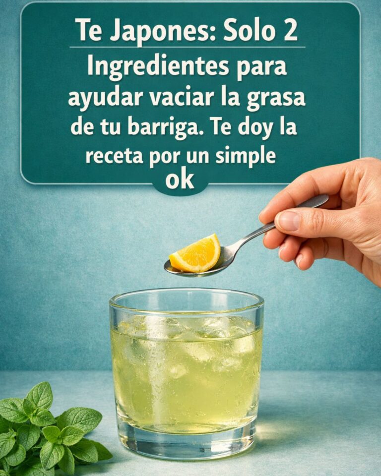 Té japonés: solo 2 ingredientes para ayudar a reducir la grasa abdominal
